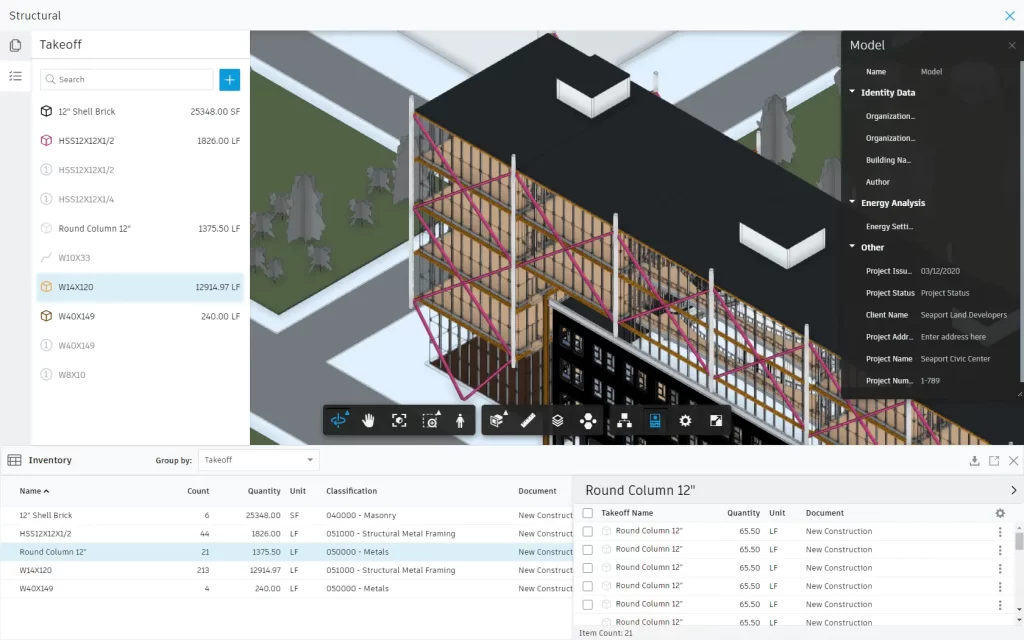 autodesk quantity takeoff