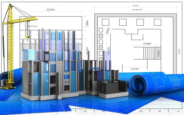 BIM modelling and structure